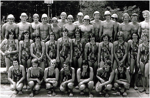 1975 DDR -Schwimmnationalmannschaft